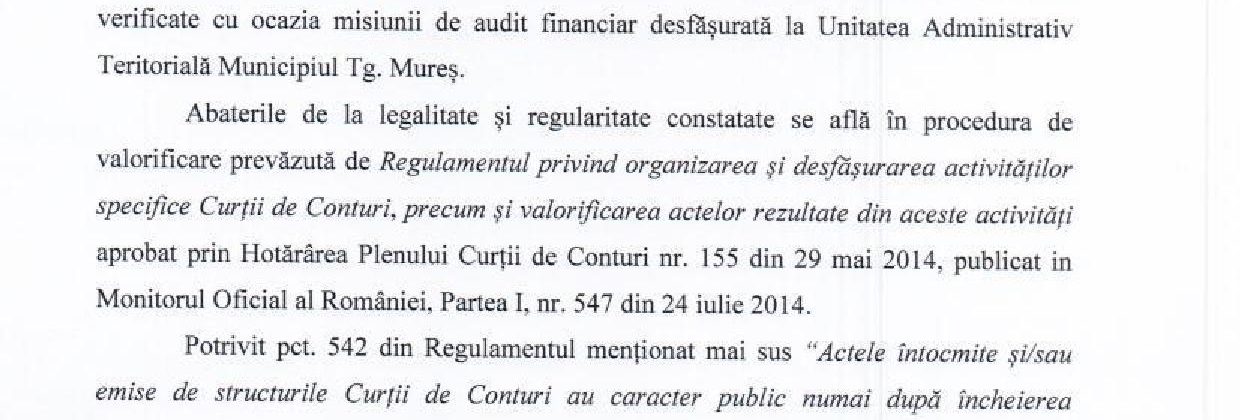 Ce spune Curtea de Conturi legat de finanțarea de către Primărie a cluburilor sportive