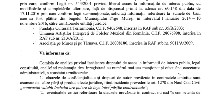 Mergem în instanță să demontăm clauzele de confidențialitate